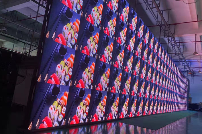 LED display manufacturing