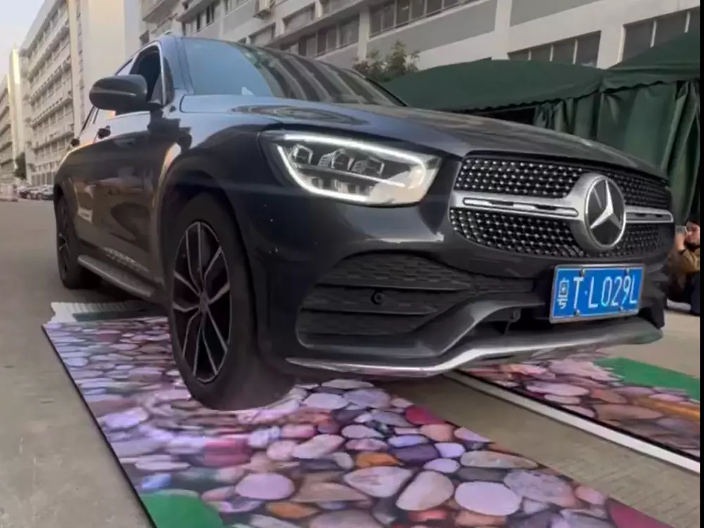 Roll-up LED screen for led video floor